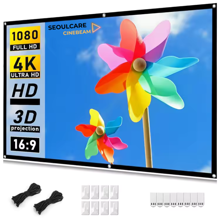 Écran de projection "100 pouces"